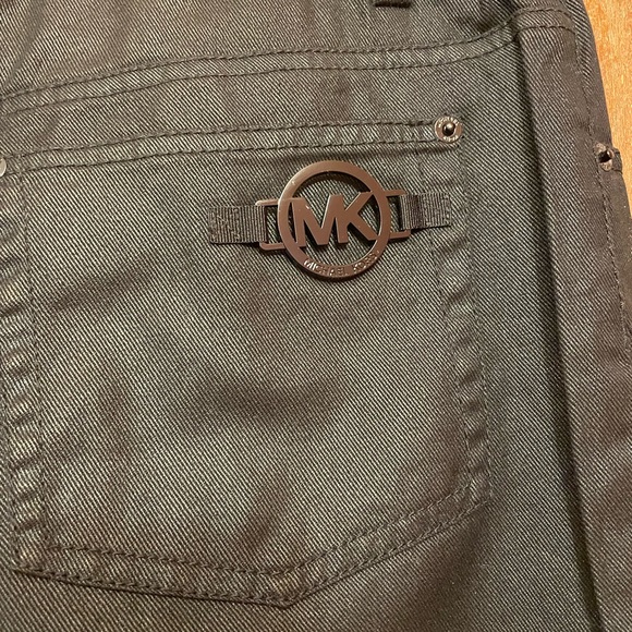 Michael Kors Black Women’s Polished Cotton Pants NWT-14 - Picture 5 of 10